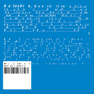 Buy Quaristice by Autechre on vinyl