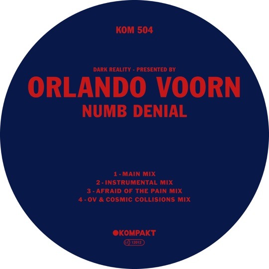 Orlando Voorn's Numb Denial EP on Kompakt unpacks Detroit-style technosoul emotions on 12-inch vinyl